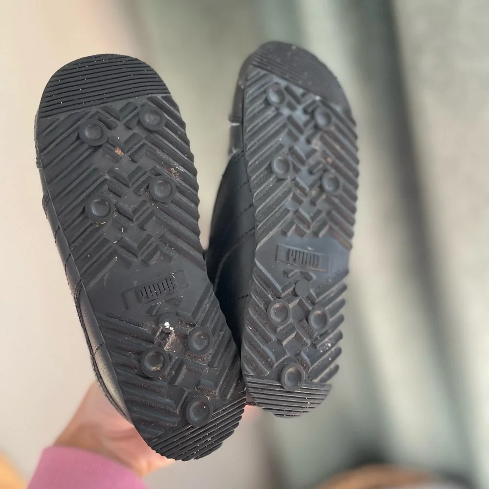 Puma Roma Toddler Sneaker - Black - Size 10C - Picture 9 of 12